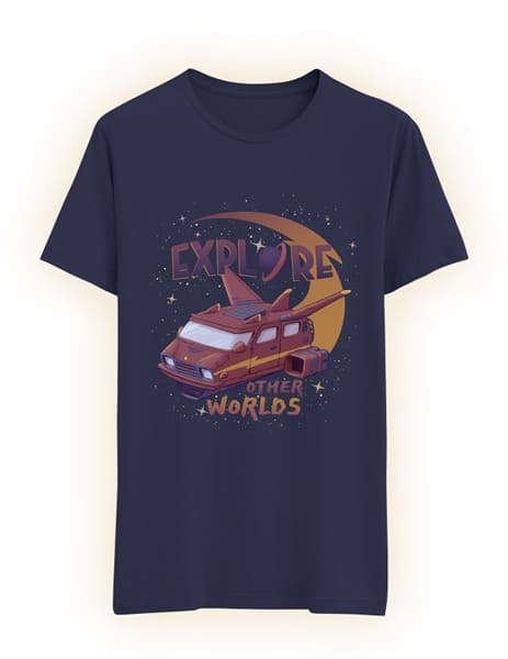 Space van T-Shirt